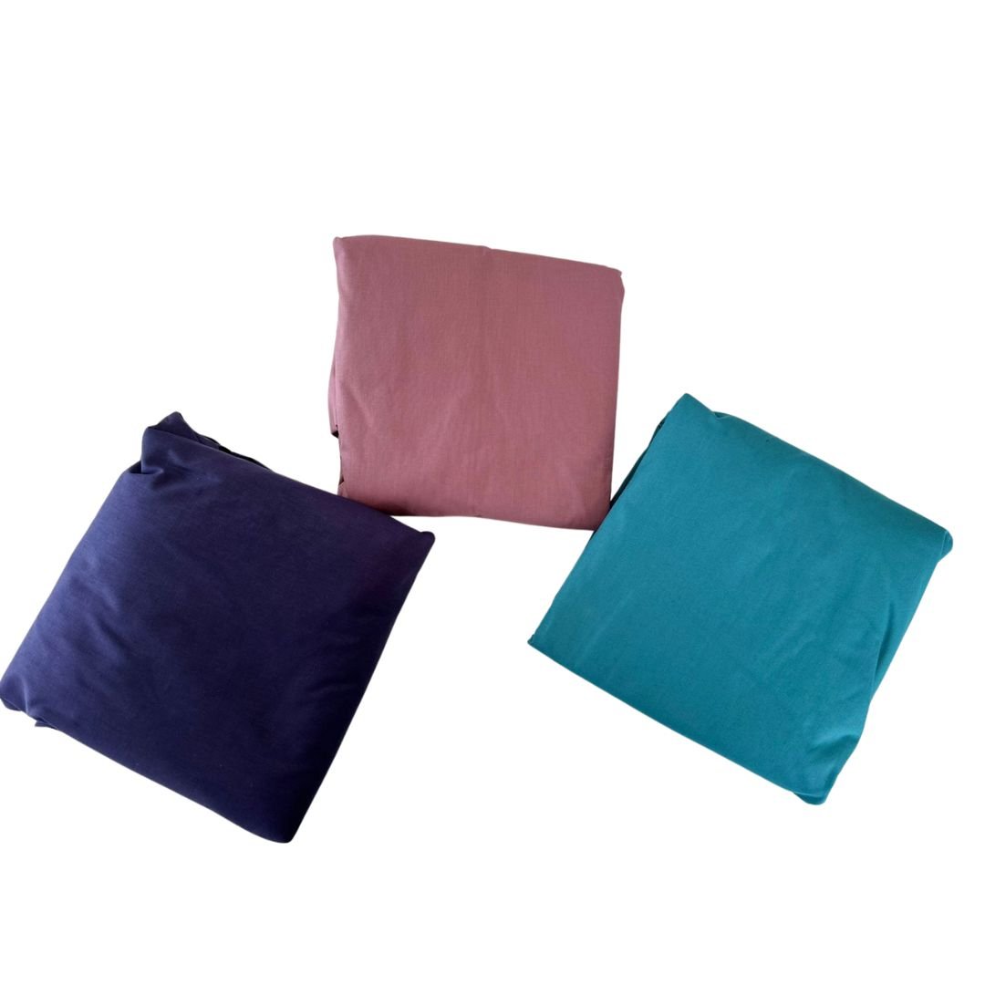 Déstockage! Lot de 3 Draps Housse 160/190/30 En Coton