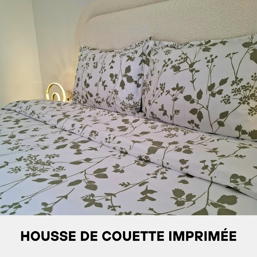 Housse de Couette 100% Coton Imprimé 46513