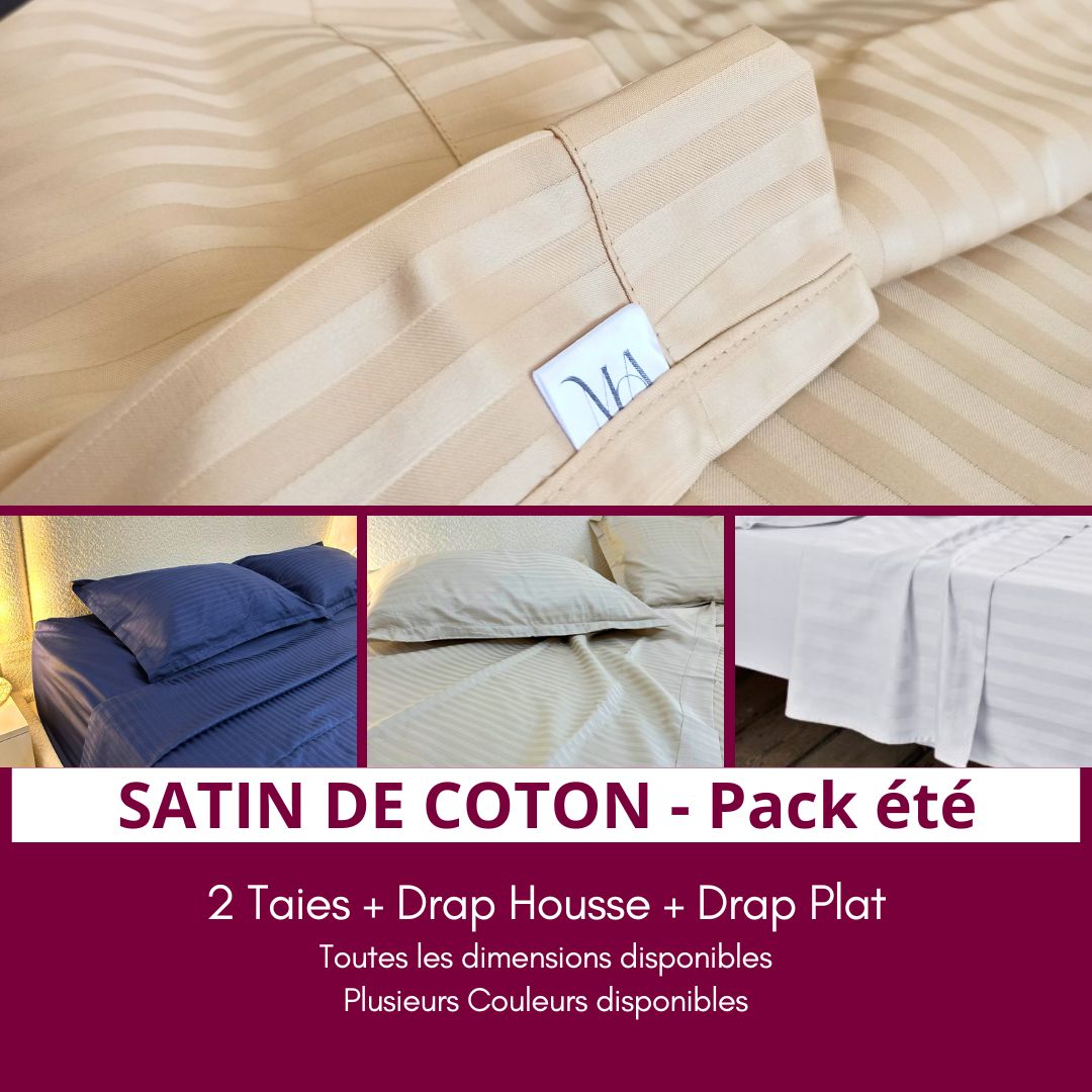 Pack été en Satin de Coton