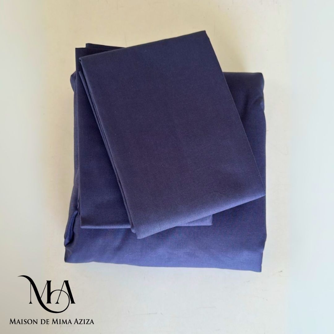 Coton - Bleu Ardoise