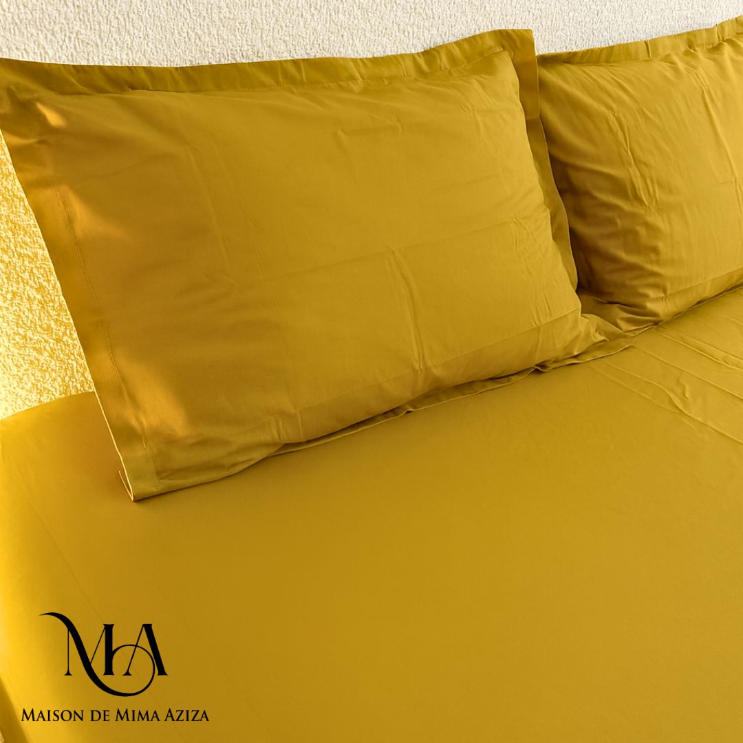 Coton - Jaune Moutarde