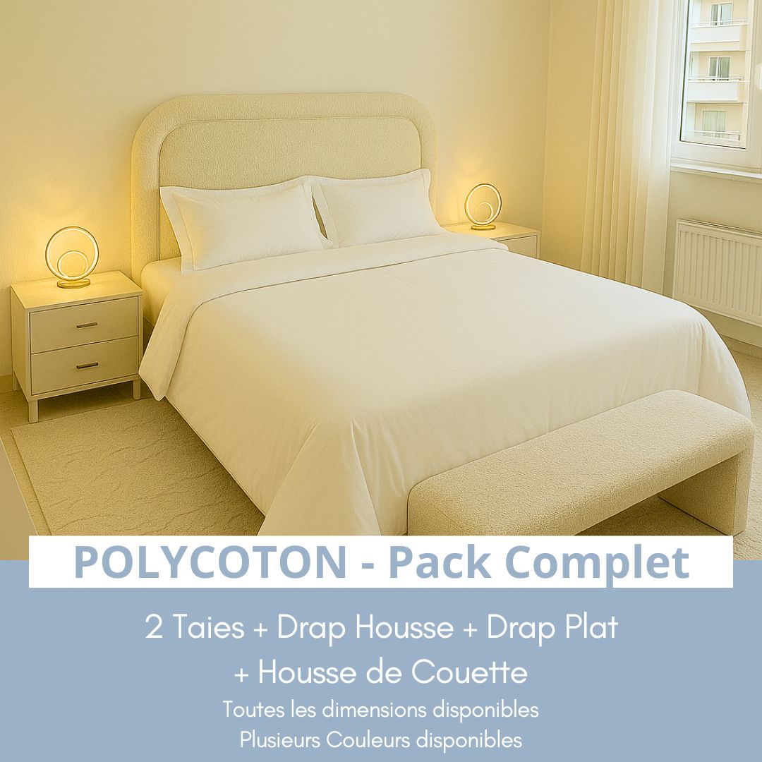 Pack Complet en Poly-Coton