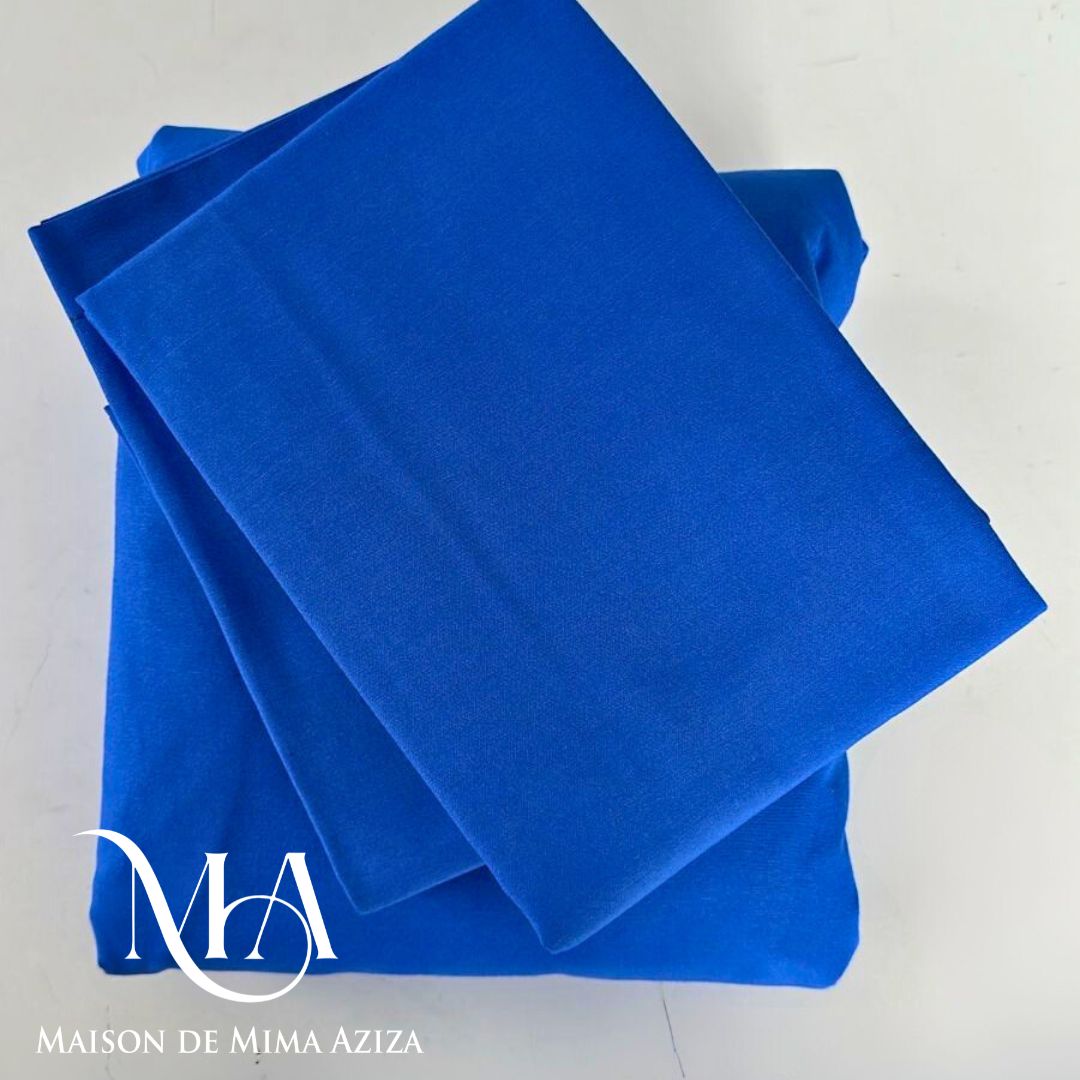 Polycoton Bleu Roi