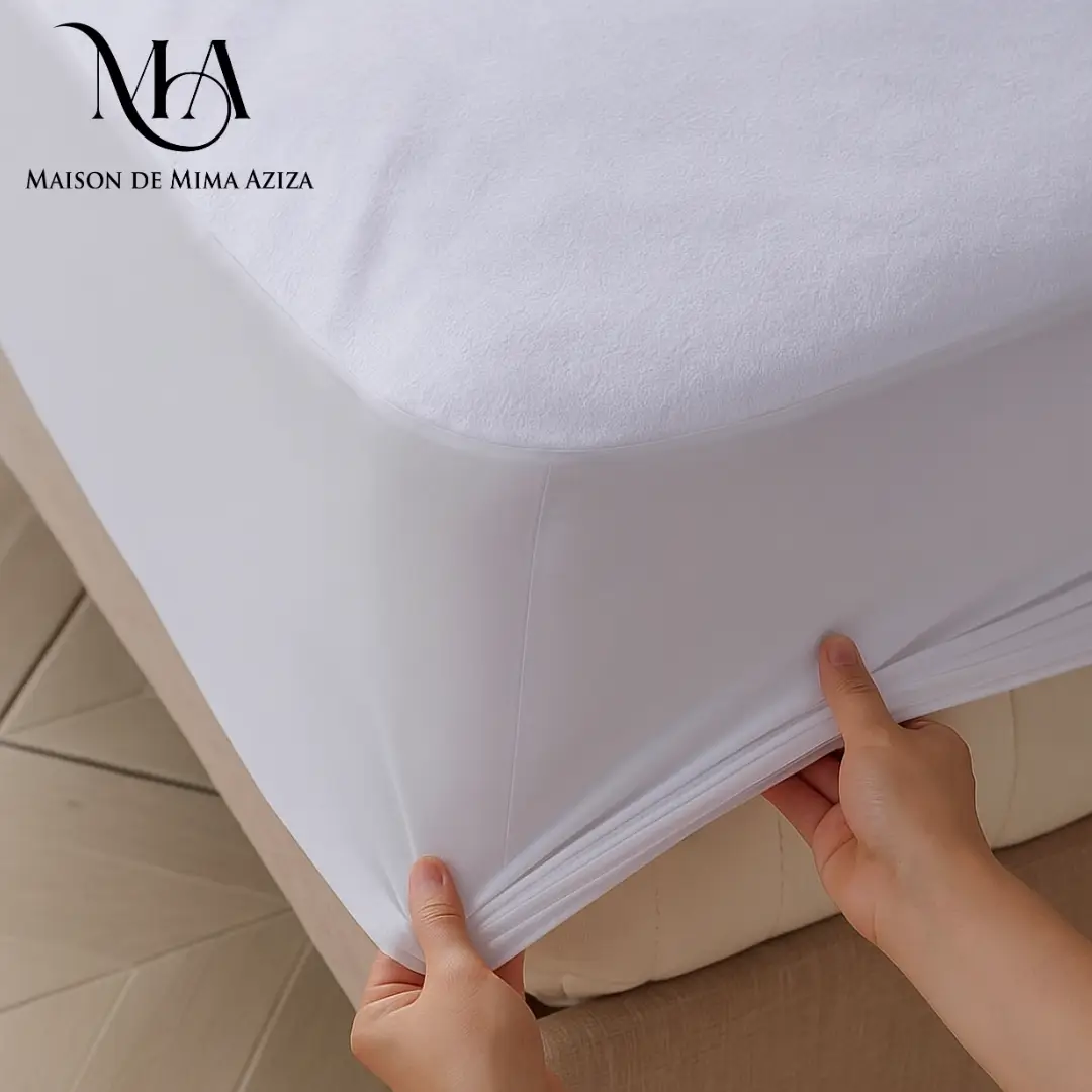 Protège Matelas Imperméable Bonnet intégral (microfibre)