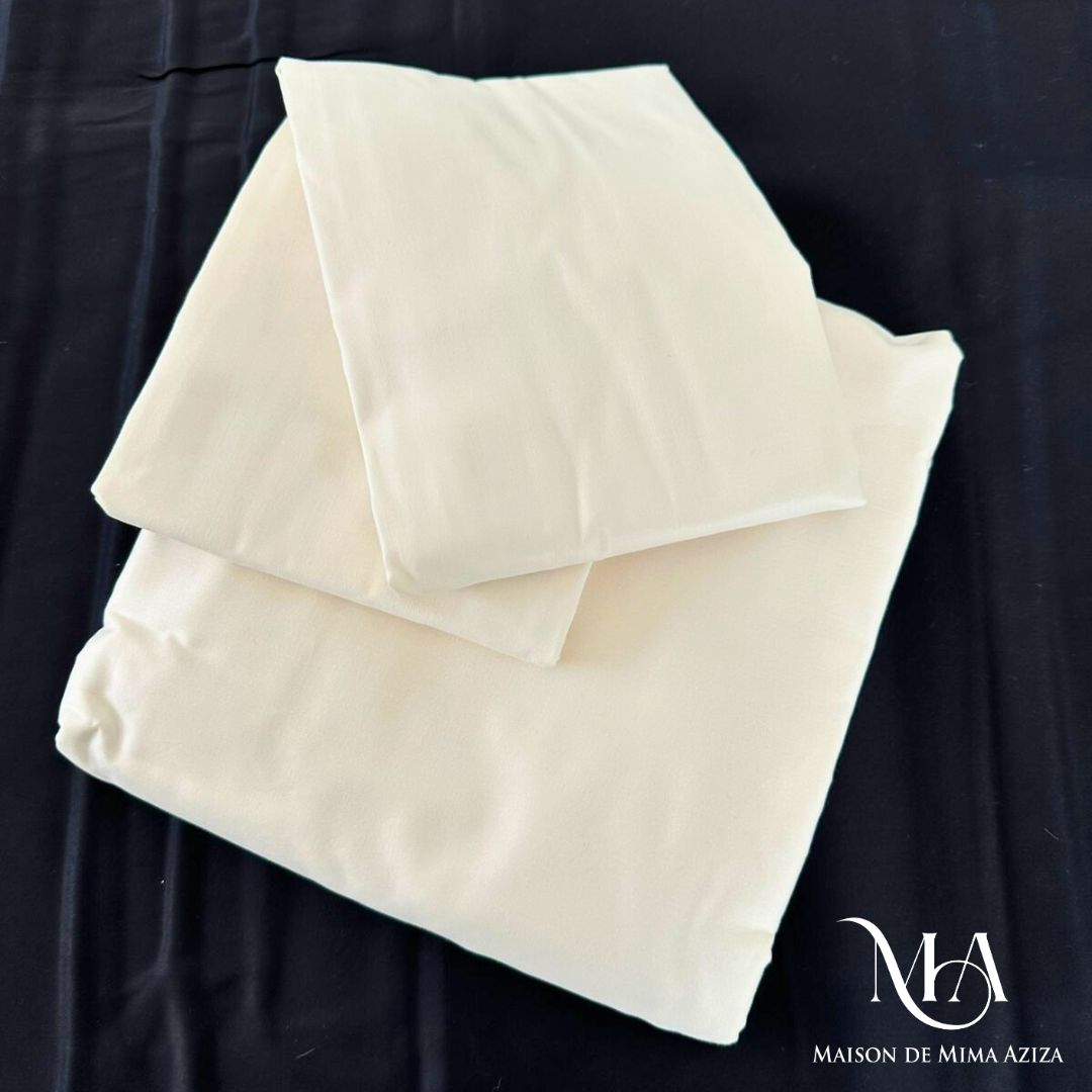 Satin de Coton - Ecru