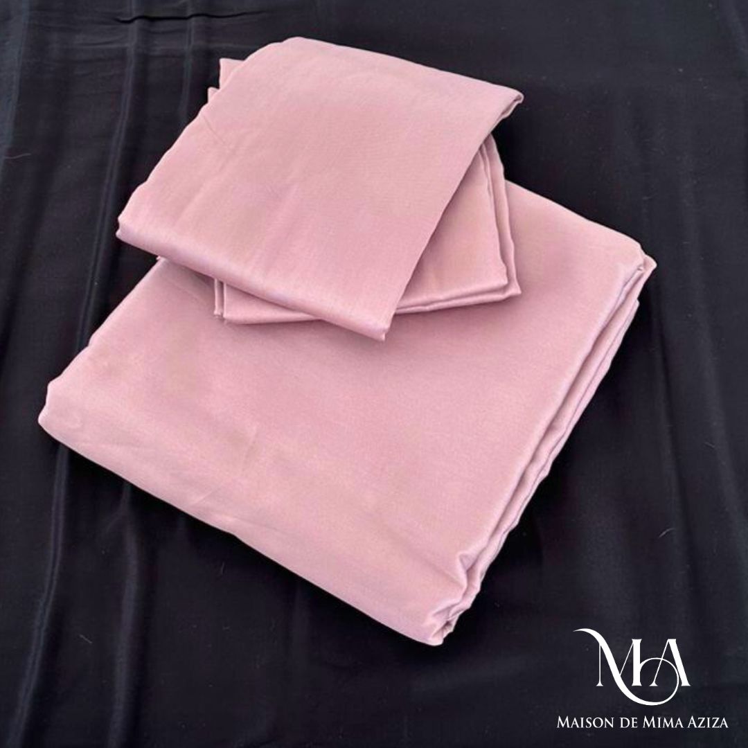 Satin de Coton - Parme Clair