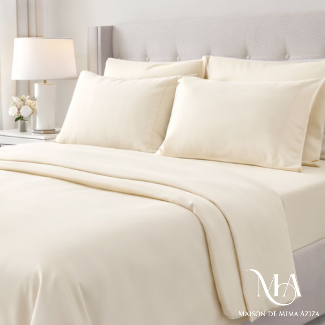 Satin de Coton - Ecru