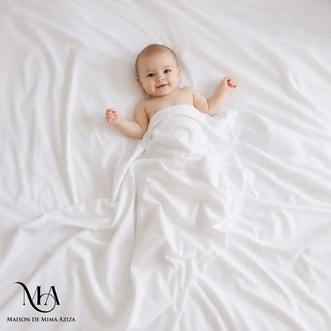 Drap Plat pour lit bébé