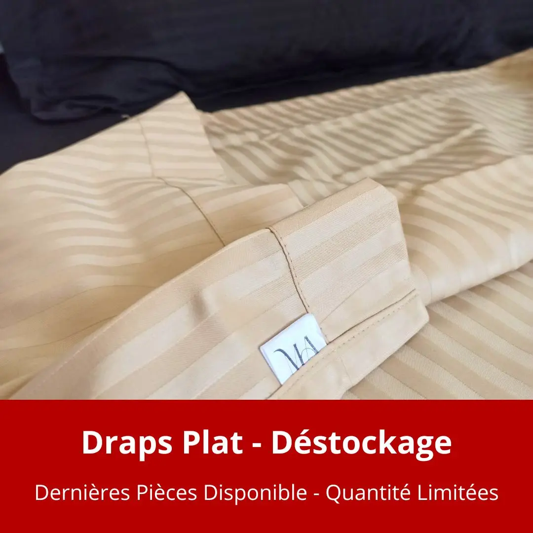 Déstockage - Draps Plats