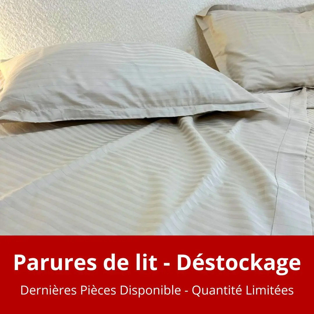 Déstockage – Parures de lit
